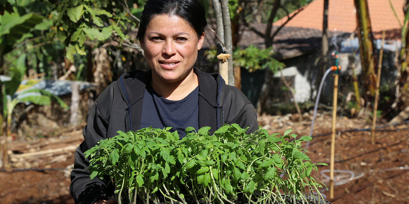 Mujer productora en El Salvador. Mujer productora en El Salvador.